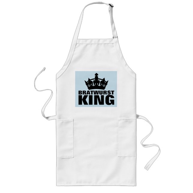 AVENTAL LONGO RASTREIRO PAI KITCHEN DE MARIDO DE REI APRON (Frente)