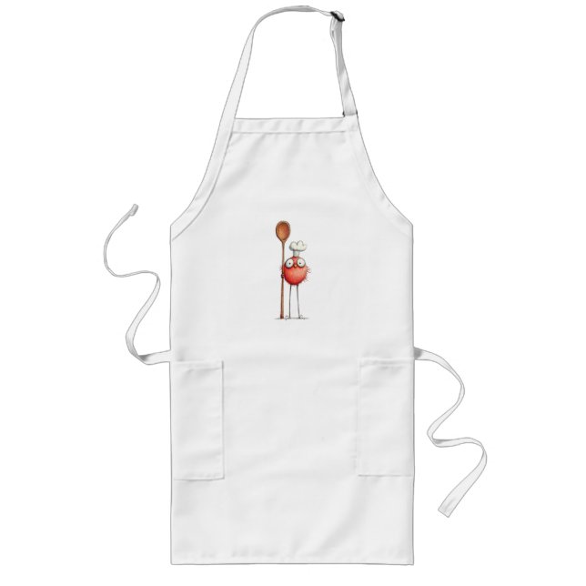 Avental Longo Red Bird Apron (Frente)