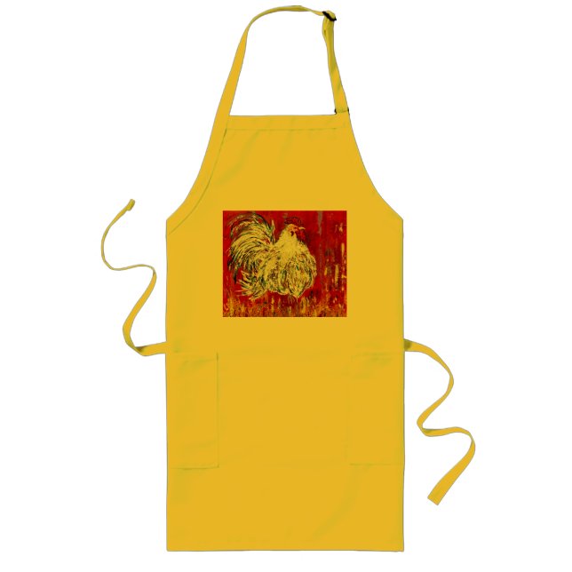 Avental Longo Rooster Apron (Frente)