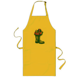 Avental Longo Santa's New Boots