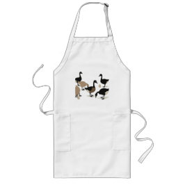 Avental Longo Seis Gansos A-Lay Century Retro-Corte 5