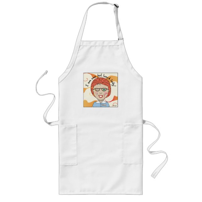 Avental Longo Senhora do Almoço - Eu Sou Uma Senhora do Almoço Q (Frente)