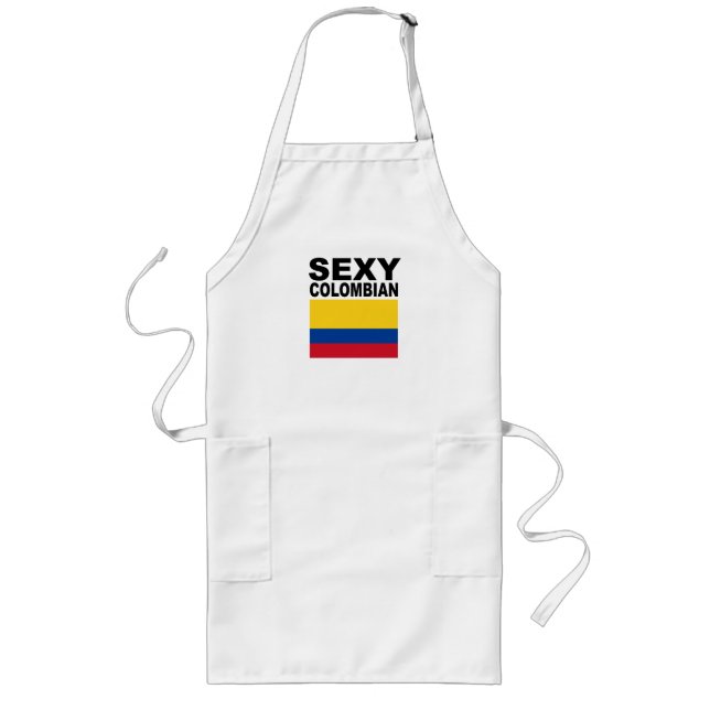 Avental Longo Sexy Colombiano (Frente)