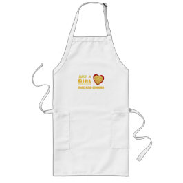 Avental Longo Só uma garota que ama macaco e queijo