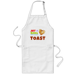Avental Longo Só uma garota que ama o Toast