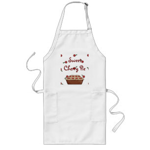 Avental Longo Sweet Cherry Pie Apron