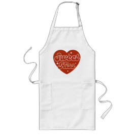 Avental Longo Sweet Kiss Long Apron