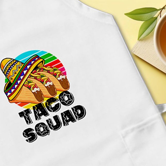 Avental Longo Taco Squad, Cinco de Mayo (Taco Squad Apron)