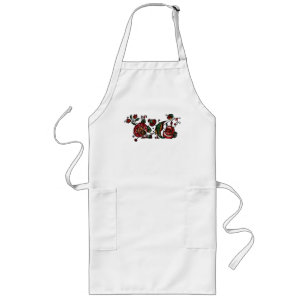 Avental Longo Tecido Vintage Indian Cotton Chintz