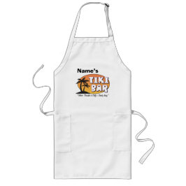 Avental Longo Tiki Bar Apron