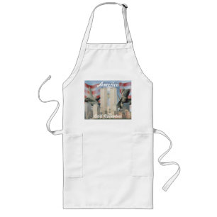 Avental Longo Torres Gêmeas 9/11 Lembrança Apron