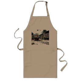 Avental Longo Tríplice de Neon no stn Long Khaki Apron