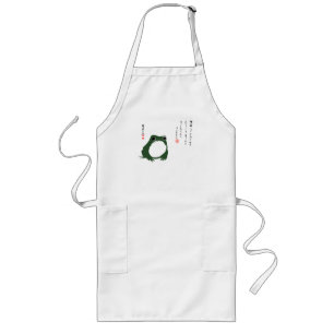 Avental Longo Triste Sapo Japonês do século XIX