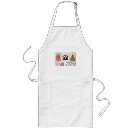 Avental Longo True Story Christmas Long Apron