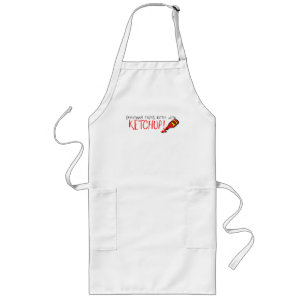 Avental Longo Tudo tem gosto melhor com o Ketchup Apron