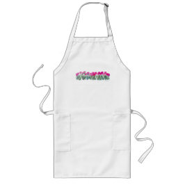 Avental Longo Tulip Apron Rosa