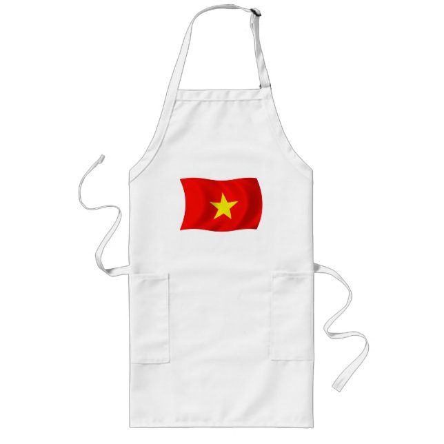Avental Longo Vietnam Flag Apron (Frente)