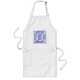 Avental Longo VIOLET CELTIC KNOT Long Apron