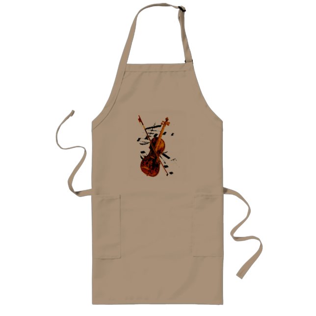Avental Longo Violin Apron (Frente)