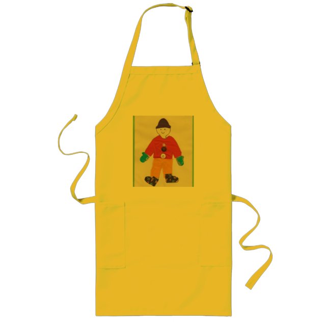 Avental Longo Visto Whimsical Apron (Frente)
