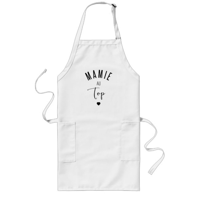 AVENTAL LONGO VOVÓ À COBERTURA (Frente)