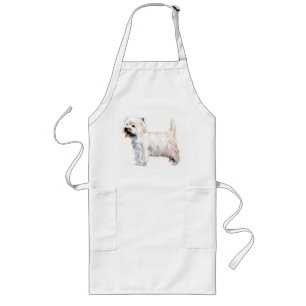 Avental Longo West Highland White Terrier Apron