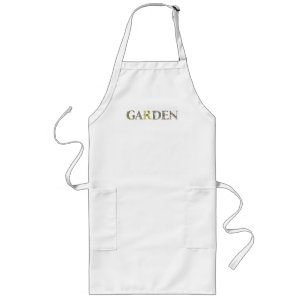 Avental Longo William Morris Floral Garden Motto e Quadro