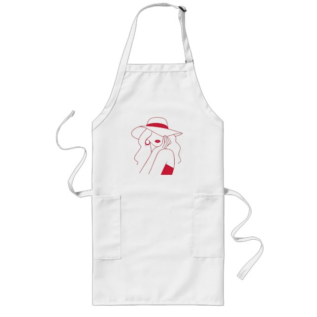 Avental Longo Woman Long Apron (Frente)