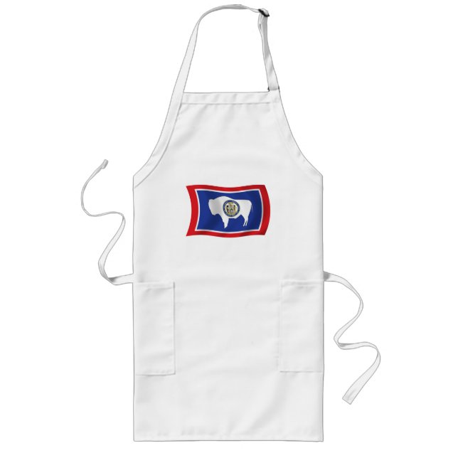 Avental Longo Wyoming Flag Apron (Frente)