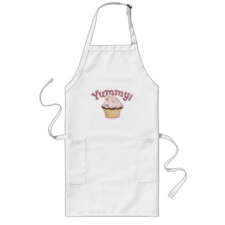 Avental Longo Yummy Cupcake Apron