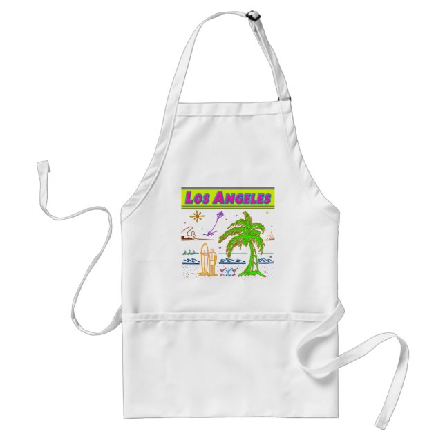 Avental "Los Angeles" Surfer Beach Apron (Frente)