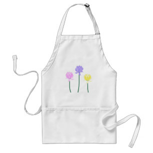 Avental Lotus Flowers Apron