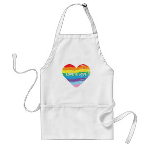 Avental LOVE é Love LGBTQIA Rainbow Flag, Prioridade