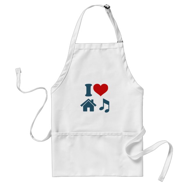 Avental Love House Music Apron (Frente)