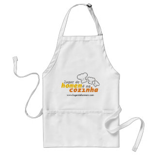 Avental Lugar de Homem é na Cozinha