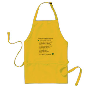 AVENTAL MÃE 10 COMANDOS APRON