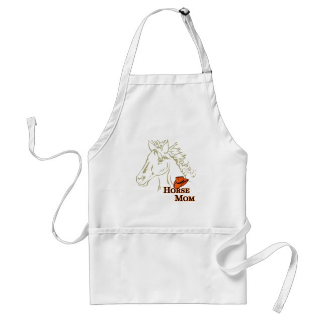 Avental Mãe de Cavalo com Chapéu Apron (Frente)