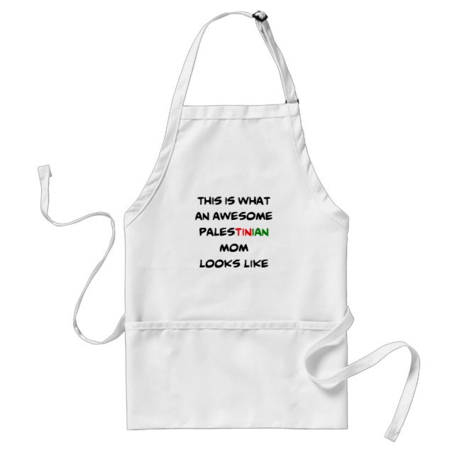 Avental mãe palestina, incrível (Frente)