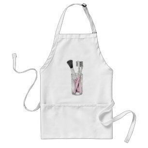 Avental Makeup Brushes Apron