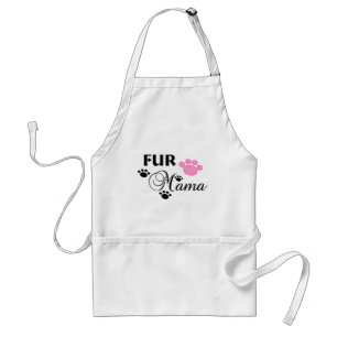 Avental Mama De Peles Com Cozinha Rosa Apron