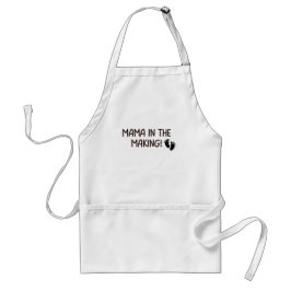 Avental Mamãe no Fazer - Gravidez Adorável