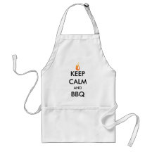 Mantenha calma e CHURRASCO Engraçado Cozinhar Boni