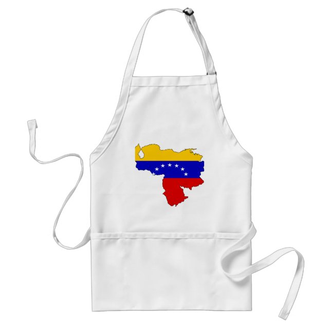 Avental Mapa da bandeira de Venezuela (Frente)
