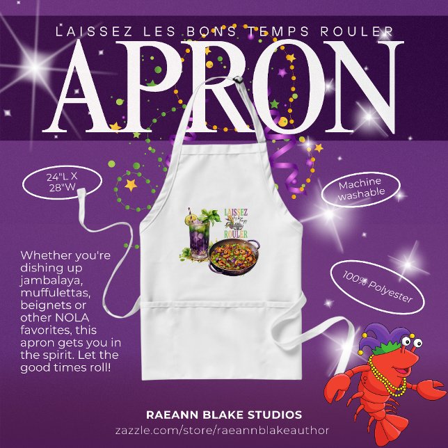 Avental Mardi Gras Apron (Criador carregado)