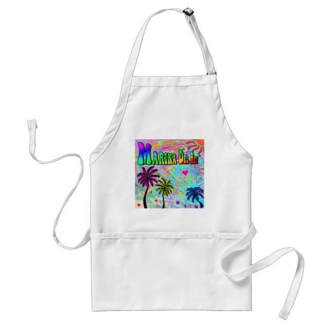 Avental Marina Del Ray Vivid Romance Apron (Frente)