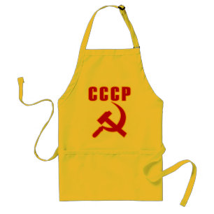 Avental martelo e foice de URSS do cccp