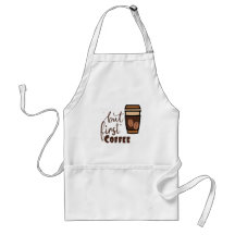 Mas Primeiro Café Apron