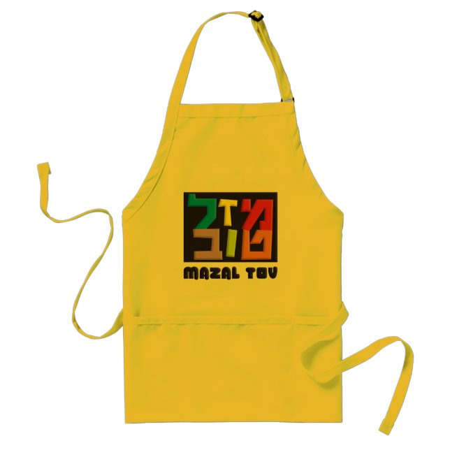Avental Mazal Tov (Frente)