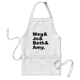 Avental Meg & Jo & Beth & Amy | Pequena literatura feminin