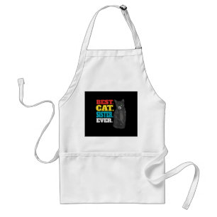 Avental Melhor Irmã Gato Nunca Amantes De Gato De Gato